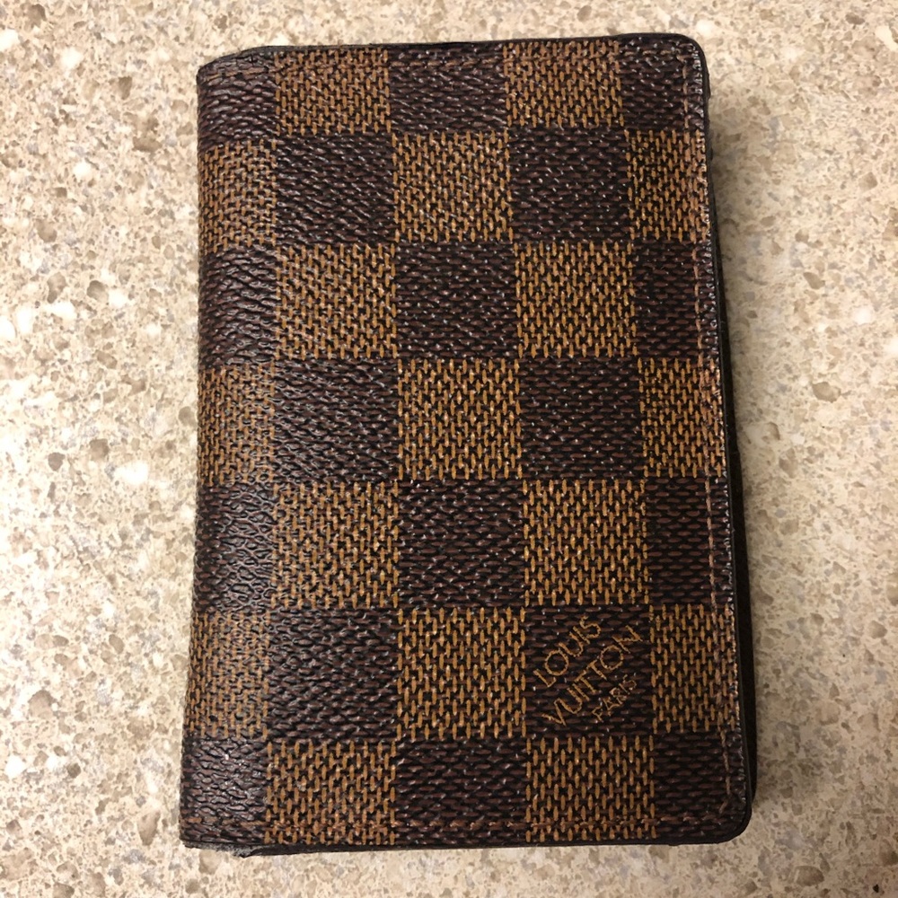 Louis Vuitton Pocket organizer Damier canvas